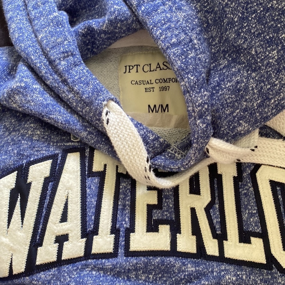 UNIVERSITY OF WATERLOO hoodie sweatshirt logo embroidered M Lot of 2 - Picture 4 of 6